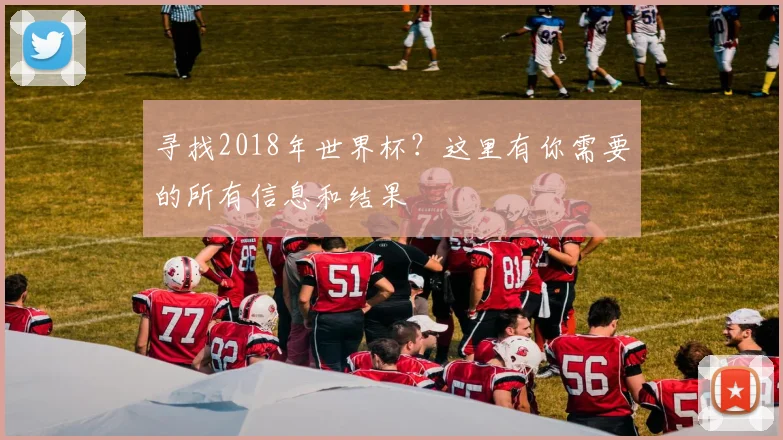 寻找2018年世界杯？这里有你需要的所有信息和结果
