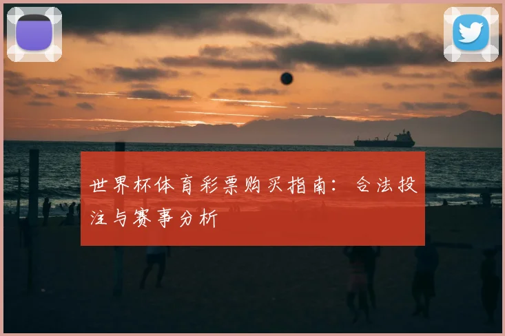 世界杯体育彩票购买指南：合法投注与赛事分析